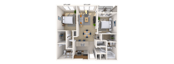 Traditional 2x2 1088-1132 SF