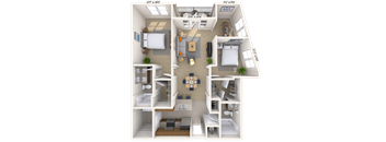 Traditional 2x2 1368-1486 SF