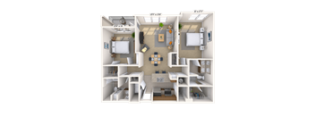 Traditional 2x2 1333 SF