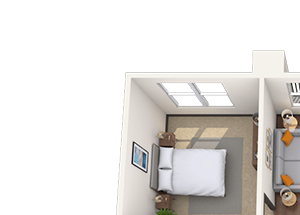 Traditional 2x2 1078-1349 SF
