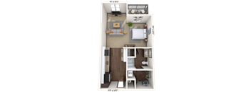 Studio 0x1 507-720 SF