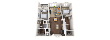 Traditional 2x2 1006-1027 SF