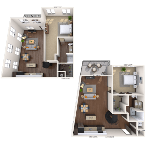 222 East Bland Street Studio-3 Beds Apartment for Rent - Photo Gallery 28