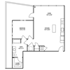 Traditional 1x1 901 SF