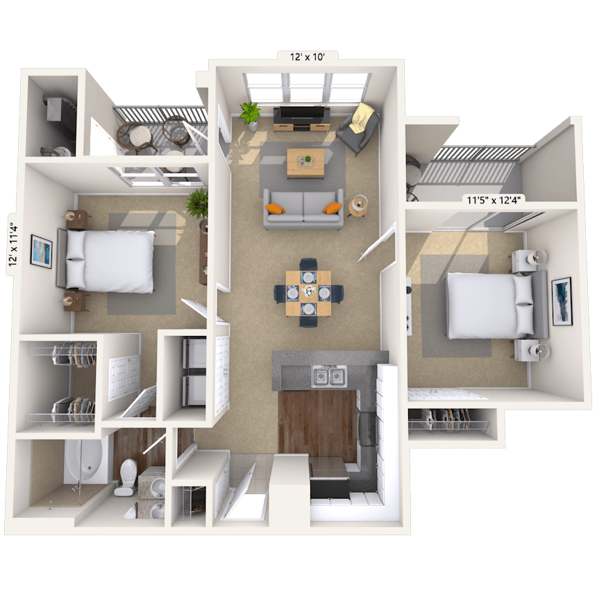 102 Fallsgrove Boulevard 1-2 Beds Apartment for Rent - Photo Gallery 21