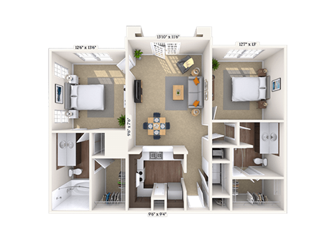 14205 Ballantyne Lake Road 1-4 Beds Apartment for Rent - Photo Gallery 22