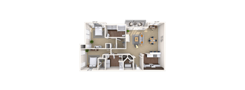 Traditional 2x2 1412 SF