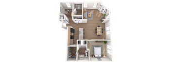 Loft 1x1 1020-1172 SF