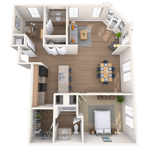 735 W 5th Street Studio-3 Beds Apartment for Rent - Photo Gallery 35