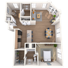 Loft 1x1 1020-1172 SF