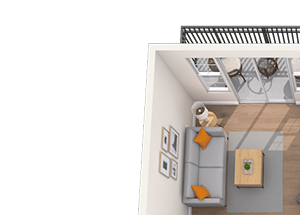 Loft 1x1 660-943 SF