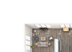 Penthouse 3x3.5 2518 SF