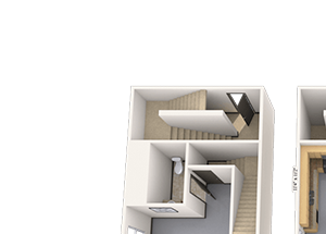 Townhome 2x2.5 2191-2243 SF