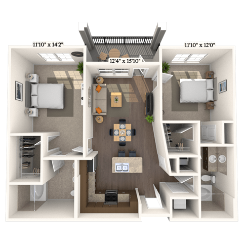 7826 Crosswater Trail 1-3 Beds Apartment for Rent - Photo Gallery 20