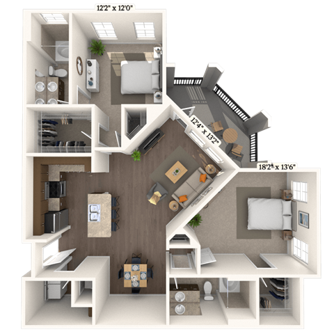 7826 Crosswater Trail 1-3 Beds Apartment for Rent - Photo Gallery 21