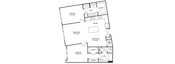 Traditional 2x2 1168-1287 SF