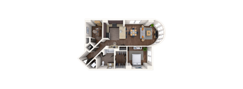 Traditional 1x1 685-954 SF