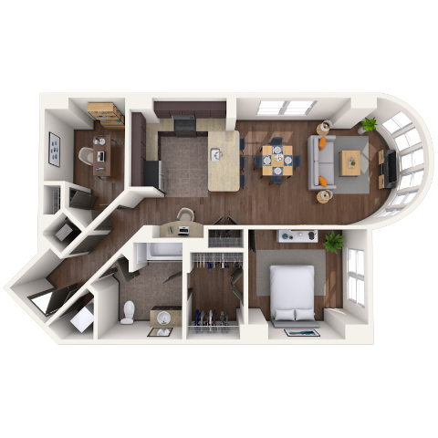 1499 Massachusetts Avenue, NW Studio-3 Beds Apartment for Rent - Photo Gallery 19