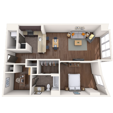 1499 Massachusetts Avenue, NW Studio-3 Beds Apartment for Rent - Photo Gallery 21