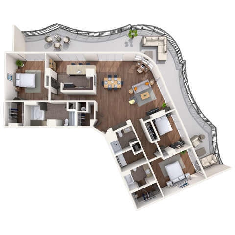 1499 Massachusetts Avenue, NW Studio-3 Beds Apartment for Rent - Photo Gallery 28