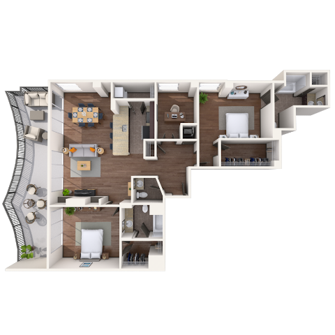 1499 Massachusetts Avenue, NW Studio-3 Beds Apartment for Rent - Photo Gallery 27