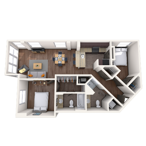 1499 Massachusetts Avenue, NW Studio-3 Beds Apartment for Rent - Photo Gallery 24