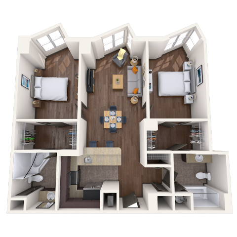 1499 Massachusetts Avenue, NW Studio-3 Beds Apartment for Rent - Photo Gallery 23