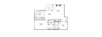 Traditional 1x1 969-1009 SF