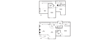 Dual Level 3x2  1422-1572 SF