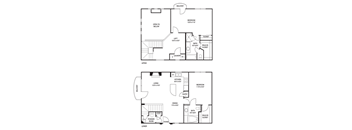 Dual Level 2x2.5 1404-1655 SF