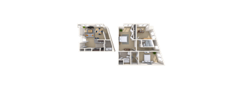 Dual Level 3x2 1531 SF