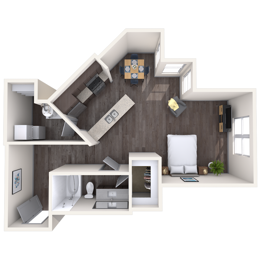 Studio 0x1 650 SF