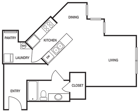 2427 Allen Street Studio-2 Beds Apartment for Rent - Photo Gallery 15