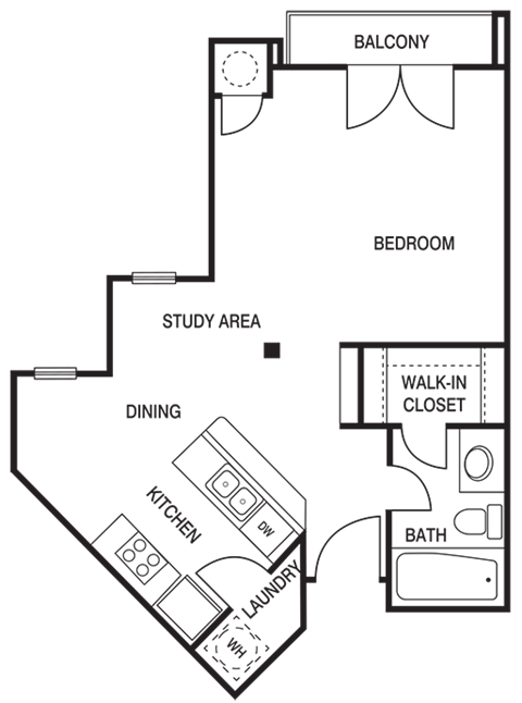 2427 Allen Street Studio-2 Beds Apartment for Rent - Photo Gallery 17