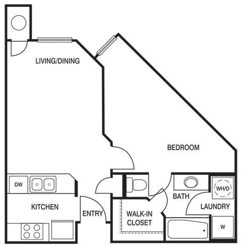 2427 Allen Street Studio-2 Beds Apartment for Rent - Photo Gallery 22