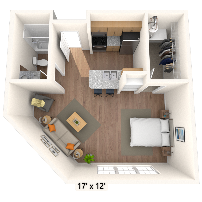 Studio 0x1 557 SF