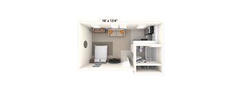 Studio 0x1 344 SF
