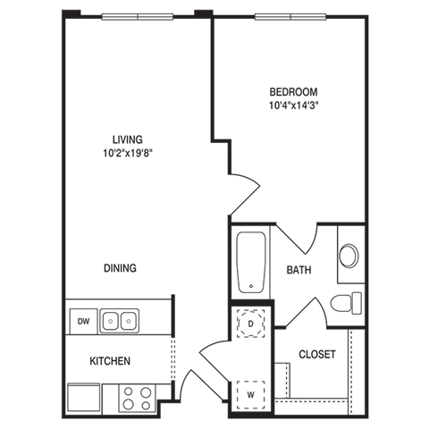 2800 Cole Avenue Studio-2 Beds Apartment for Rent - Photo Gallery 13