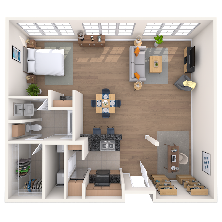 3015 State Street Suite 111 Studio-2 Beds Apartment for Rent - Photo Gallery 23