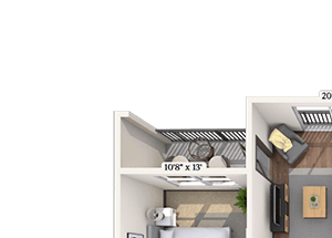 Traditional 2x2 1181-1194 SF