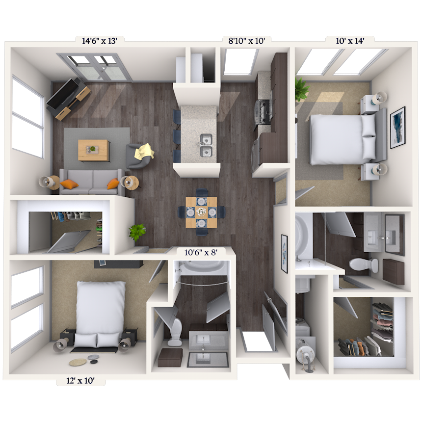 5009 Addison Circle Studio-3 Beds Apartment for Rent - Photo Gallery 100