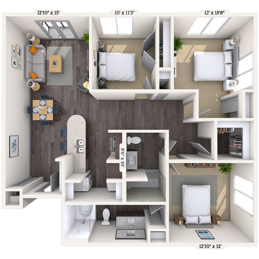 5009 Addison Circle Studio-3 Beds Apartment for Rent - Photo Gallery 112