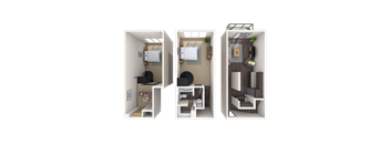 Dual Level 0x1 778 SF