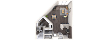 Studio 0x1 491-774 SF