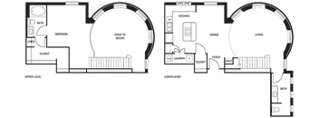 Dual Level 0x2 1235 SF