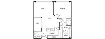 Traditional 1x1 795-933 SF