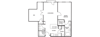 Traditional 1x1.5 856-915 SF