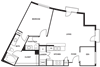 Traditional 1x1.5 905 SF