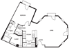Traditional 1x1.5 944-965 SF