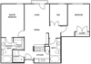 Traditional 2x2 1040-1167 SF